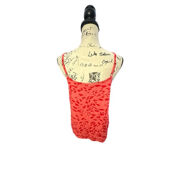 Cabi Red & Coral Lipstick Print Tank Top – Size S - Picture 3 of 10